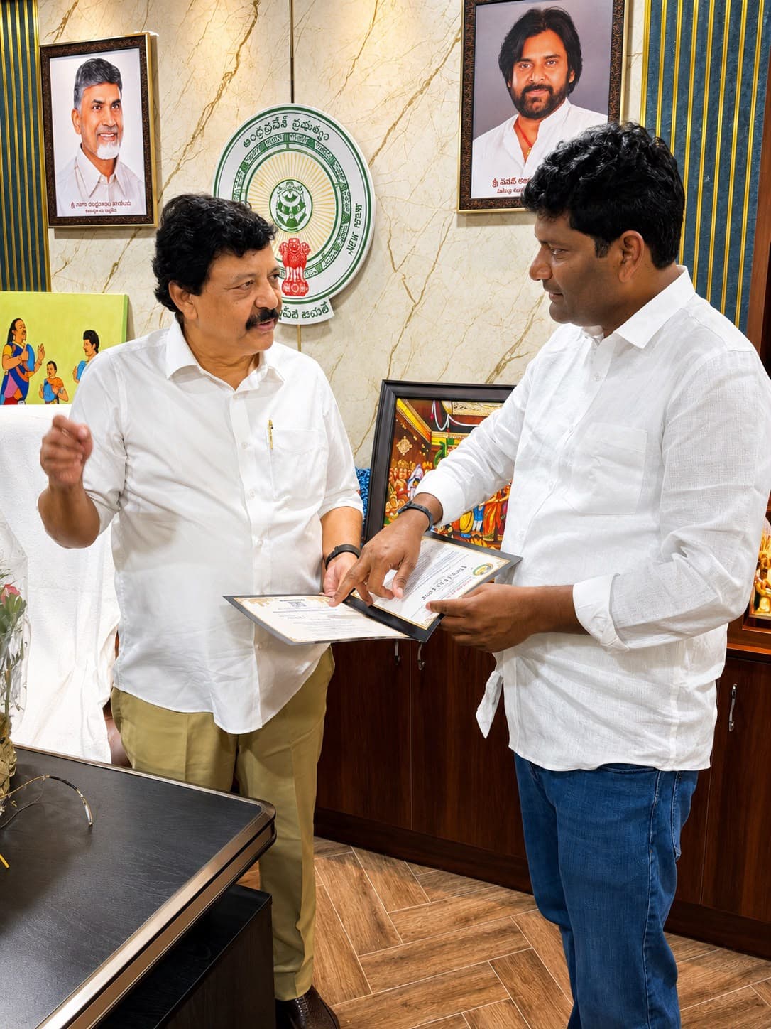 Kandula Durgesh — Jana Sena Party leader, Andhra Pradesh Minister for Tourism, Culture & Cinematography, and MLA representing Nidadavole.
