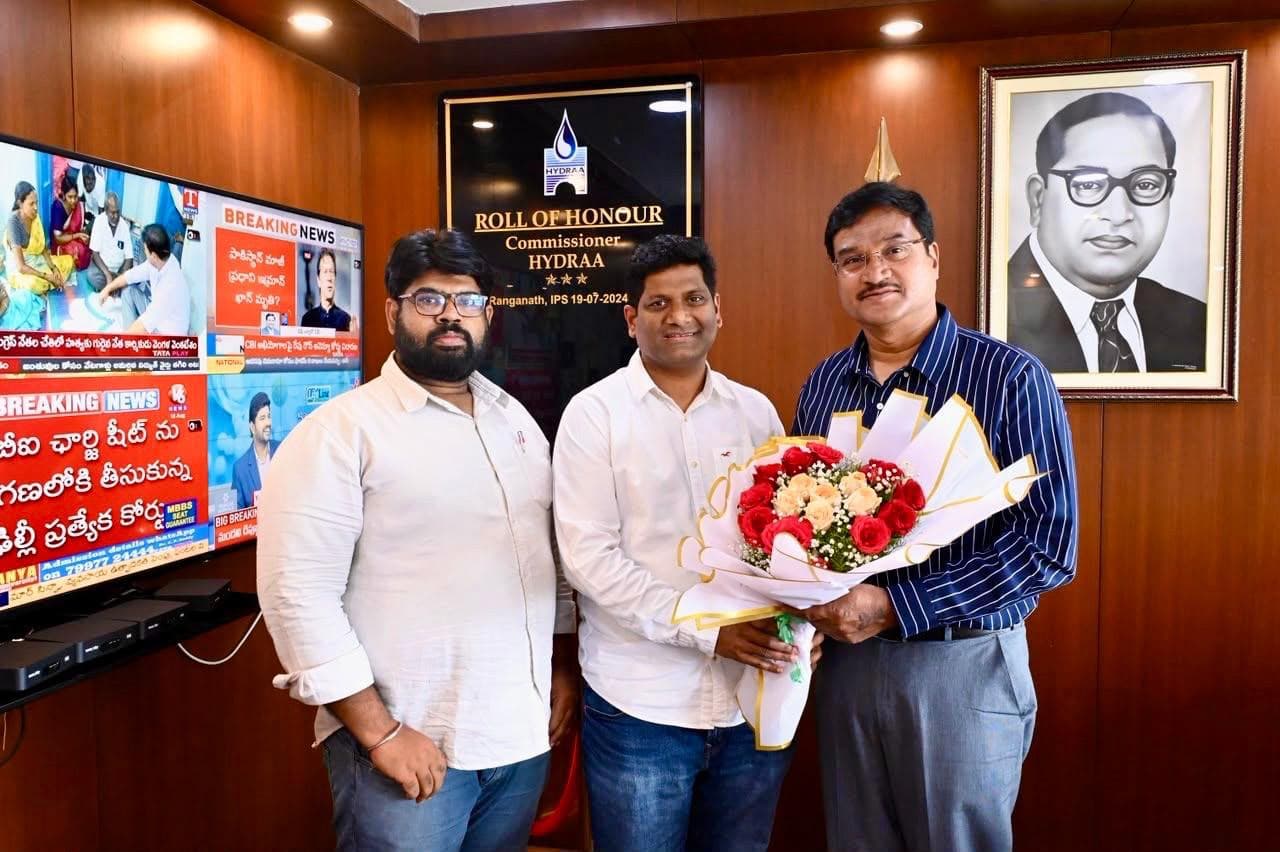 A. V. Ranganath, IPS — Commissioner of the Hyderabad Disaster Response and Asset Protection Agency (HYDRAA), leading efforts to protect public assets, address encroachments, and strengthen disaster management across Hyderabad.