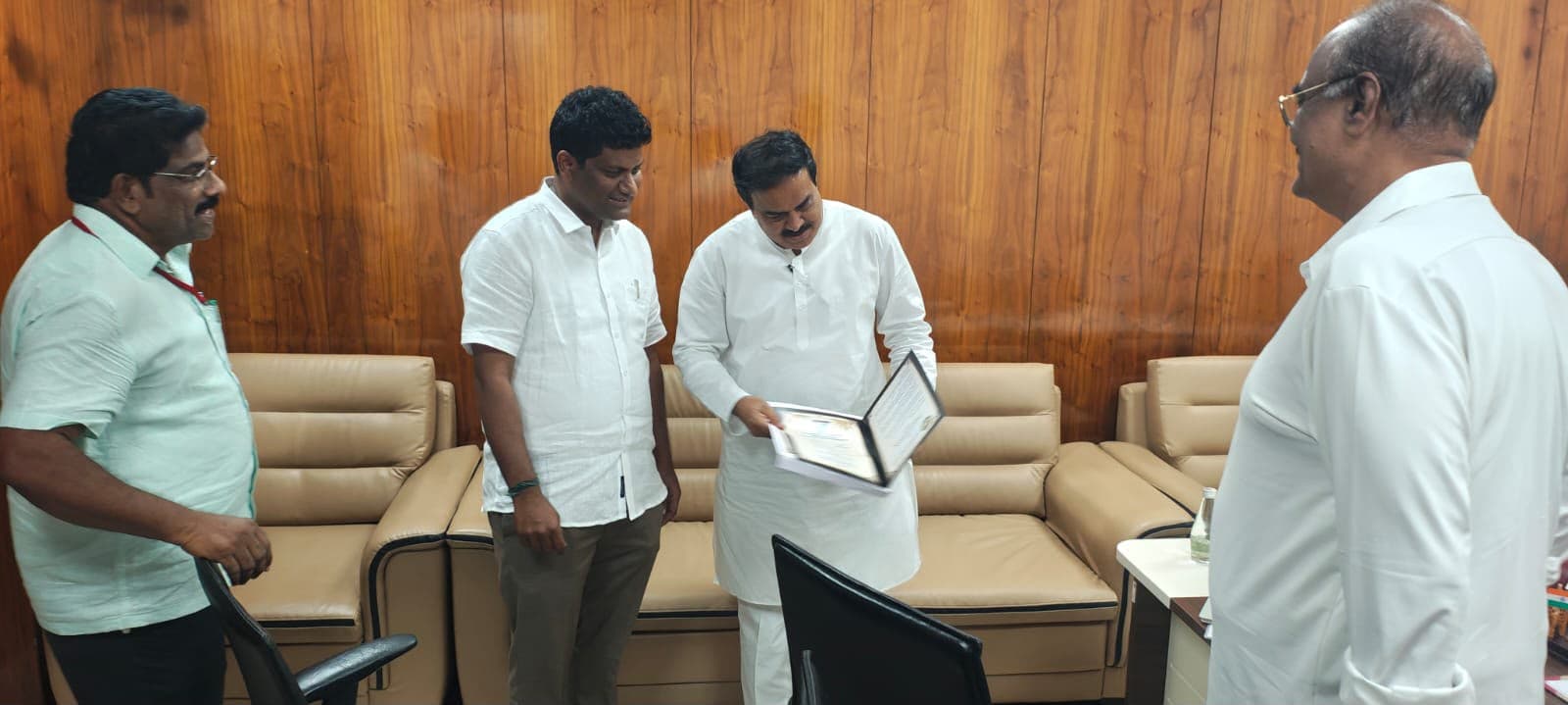 Nadendla Manohar — Andhra Pradesh Minister for Food, Civil Supplies & Consumer Affairs and MLA from Tenali.