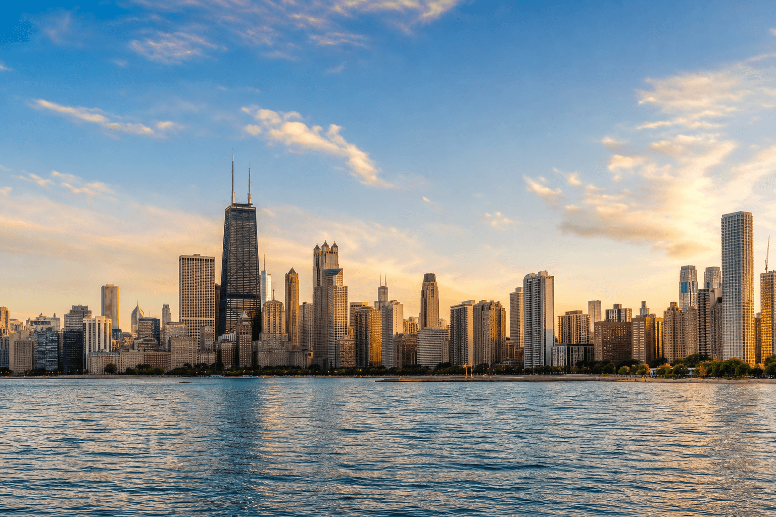 Chicago, Illinois downtown skyline