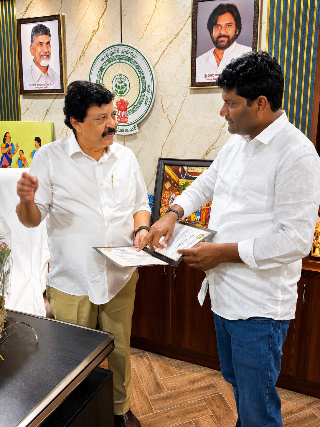 Kandula Durgesh — Jana Sena Party leader, Andhra Pradesh Minister for Tourism, Culture & Cinematography, and MLA representing Nidadavole.