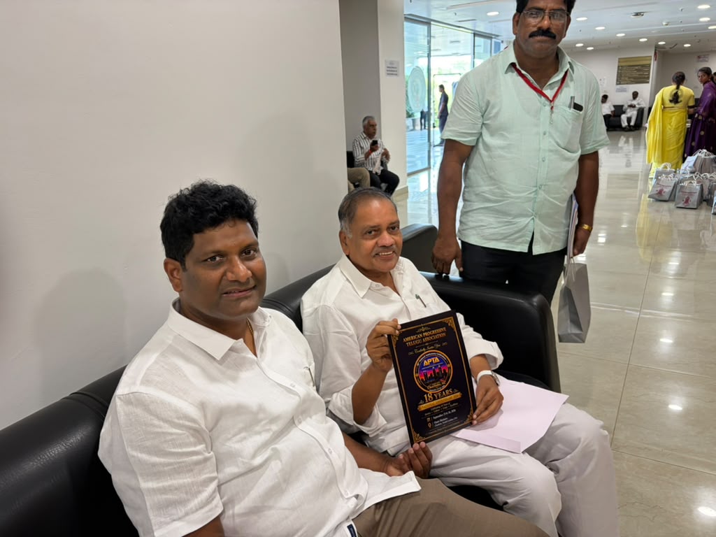 Mandali Buddha Prasad — Senior Jana Sena Party leader, former Deputy Speaker of the Andhra Pradesh Legislative Assembly, and current MLA from Avanigadda.
He is also widely known for his long-standing contributions to the promotion of Telugu language, culture, and heritage.