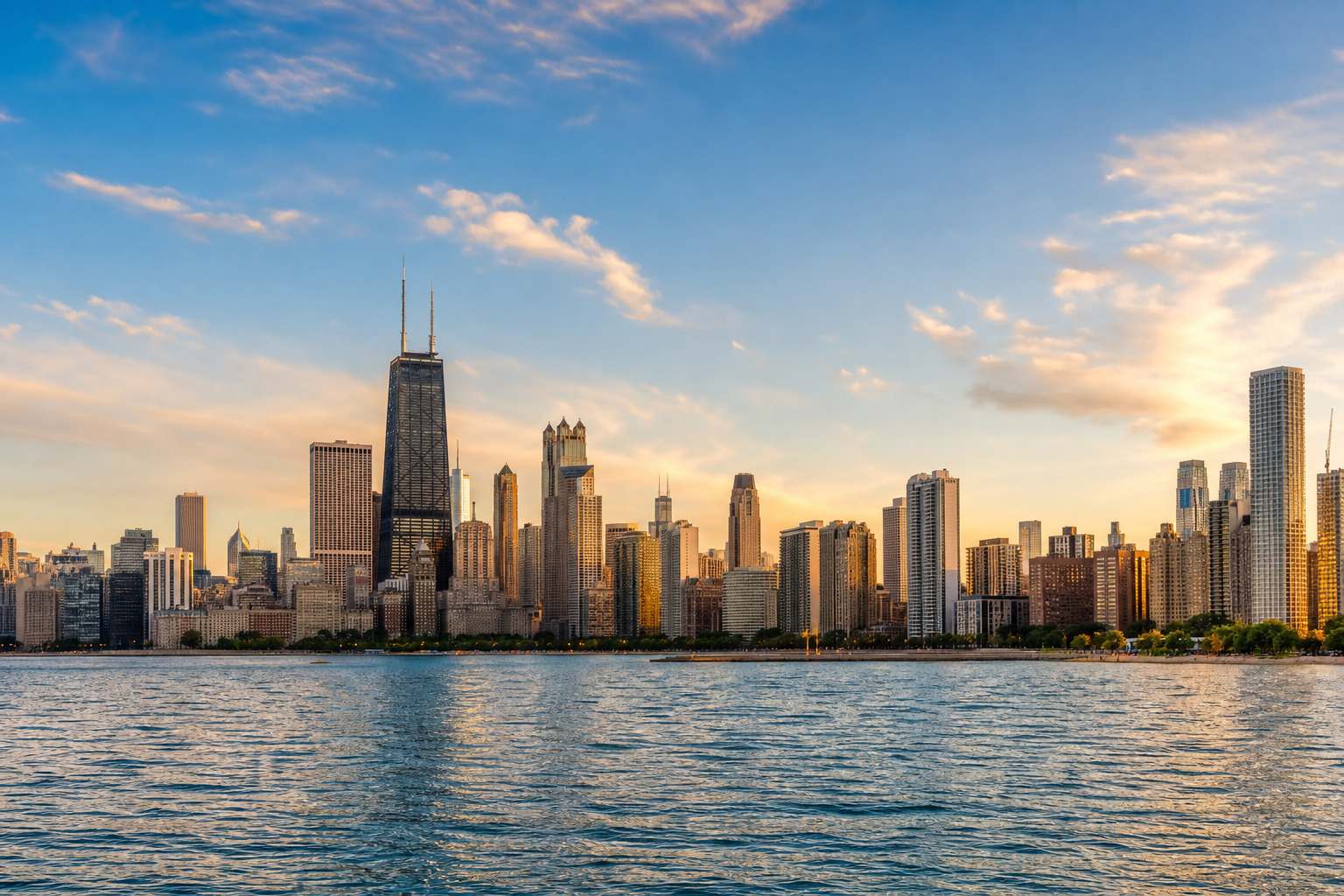 Chicago, Illinois downtown skyline